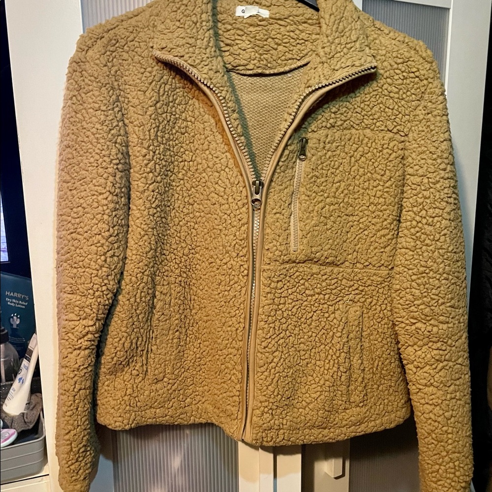 Garage zip up Sherpa jacket